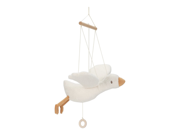 LITTLE DUTCH Dekorativní létající husa Newborn Naturals