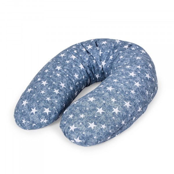 Kojící polštář Cebuška PHYSIO Multi Denim Style Stars blue Ceba Baby