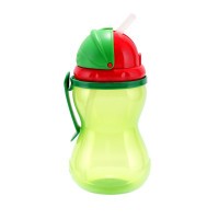 CANPOL BABIES Lahev sportovní se slámkou 370ml