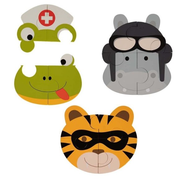 BO JUNGLE Pěnové puzzle B-Animal