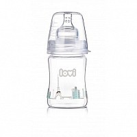 Láhev LOVI Diamond Glass 150ml Retro Boy