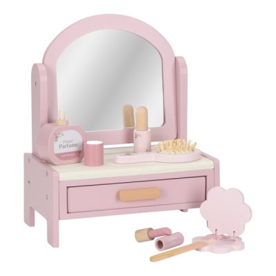 Toaletní stoleček dřevěný Pink