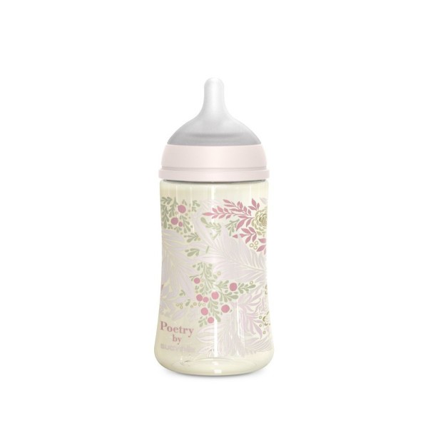 SUAVINEX Kojenecká láhev POETRY 270ml FYZIOL PRŮTOK M