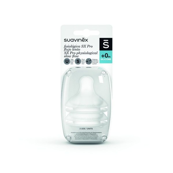 SUAVINEX | S FYZIOLOGICKÁ SAVIČKA 2 ks