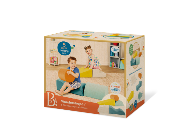 B-TOYS Pěnové tvary maxi WonderShapes