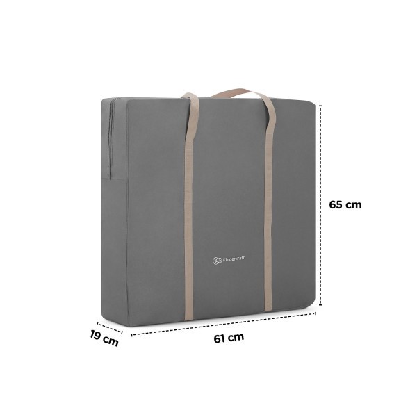 Kinderkraft Postýlka dětská 3v1 Lovi Beige 2020