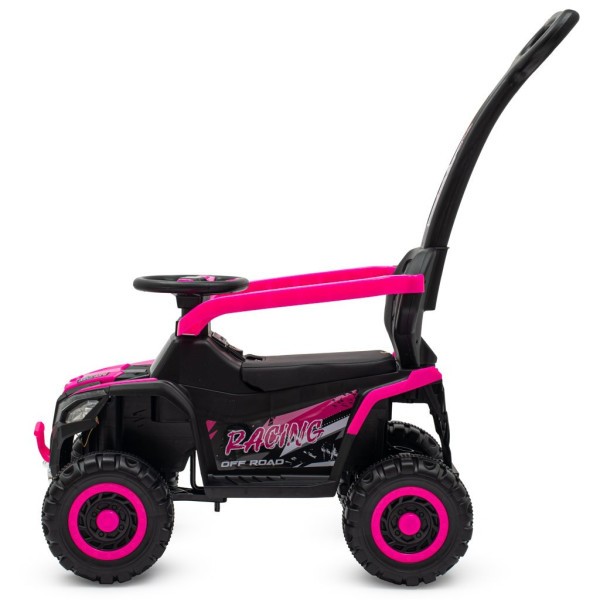 BABY MIX Dětské elektrické odrážedlo Ruggy s vodící tyčí