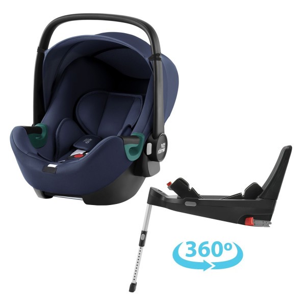 BRITAX SET Autosedačka Baby-Safe 3 i-Size Flex Base 5Z Bundle 40-83 cm