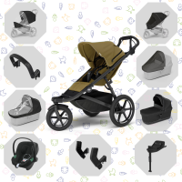 THULE Akční set Urban Glide 3 + korba + autosedačka CYBEX + Thule doplňky 2024