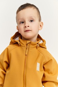 LEOKID Softshellový overal Ginger Cloudberry vel. 9 - 12 měsíců (vel. 74)