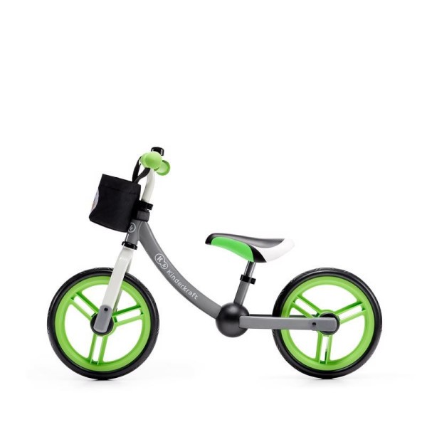 Kočárek sportovní Grande LX Grey Kinderkraft + Dětské odrážedlo 2WAY Next